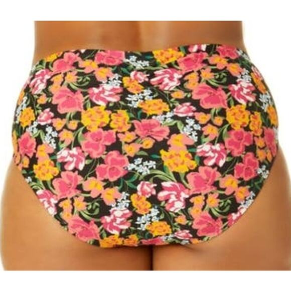 Time and True Women's Plus Size Floral 2pc bikini 24/26 3X - Picture 6 of 7